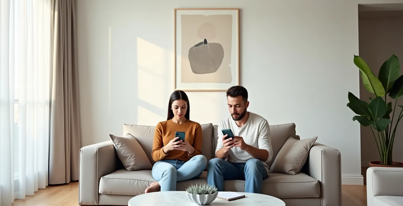 Coppia italiana che apre un conto cointestato online da casa