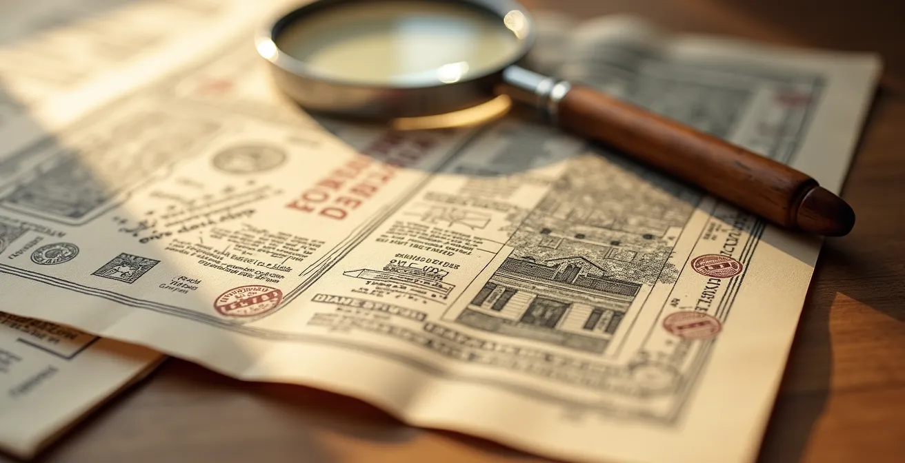 Controllo documentazione catastale e planimetrie per conformità immobiliare