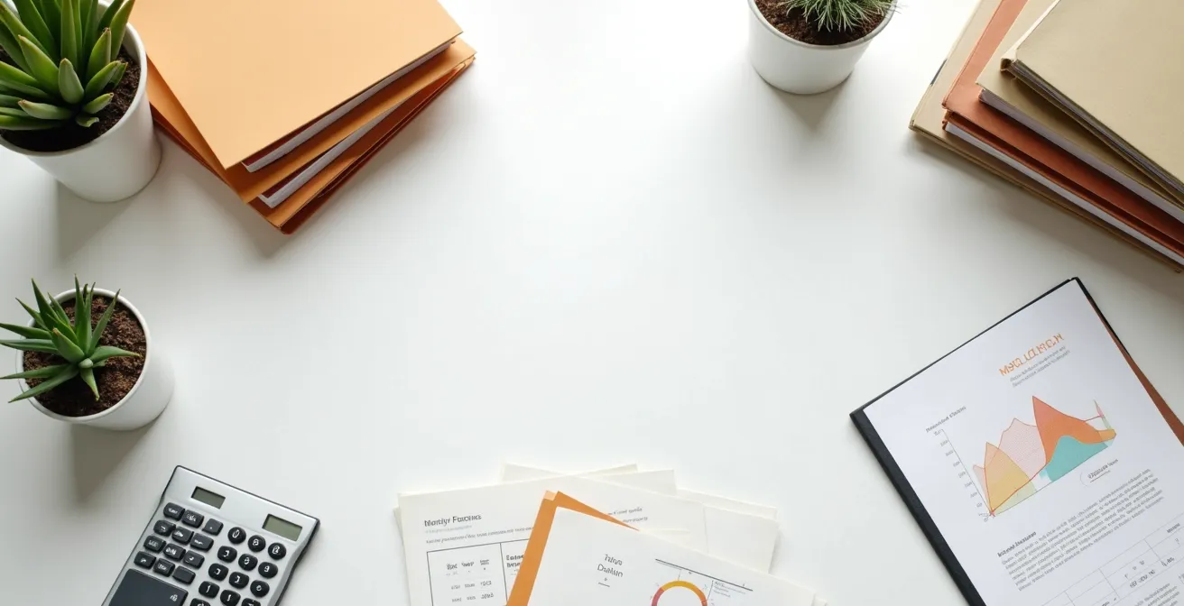 Documenti organizzati per la presentazione del mutuo con Partita IVA