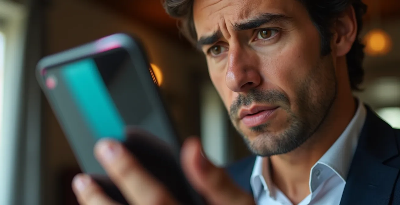 Notifica urgente avviso bonario su smartphone