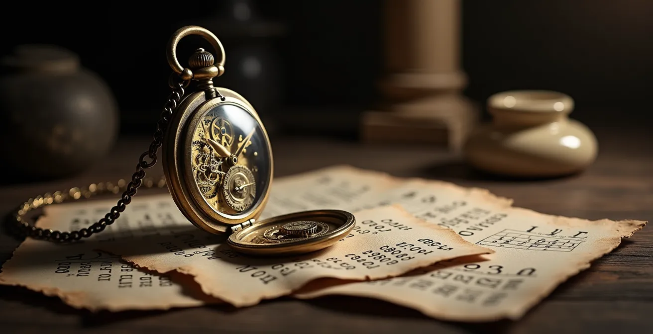 Calendario e orologio simboleggiano la prescrizione quinquennale dei contributi